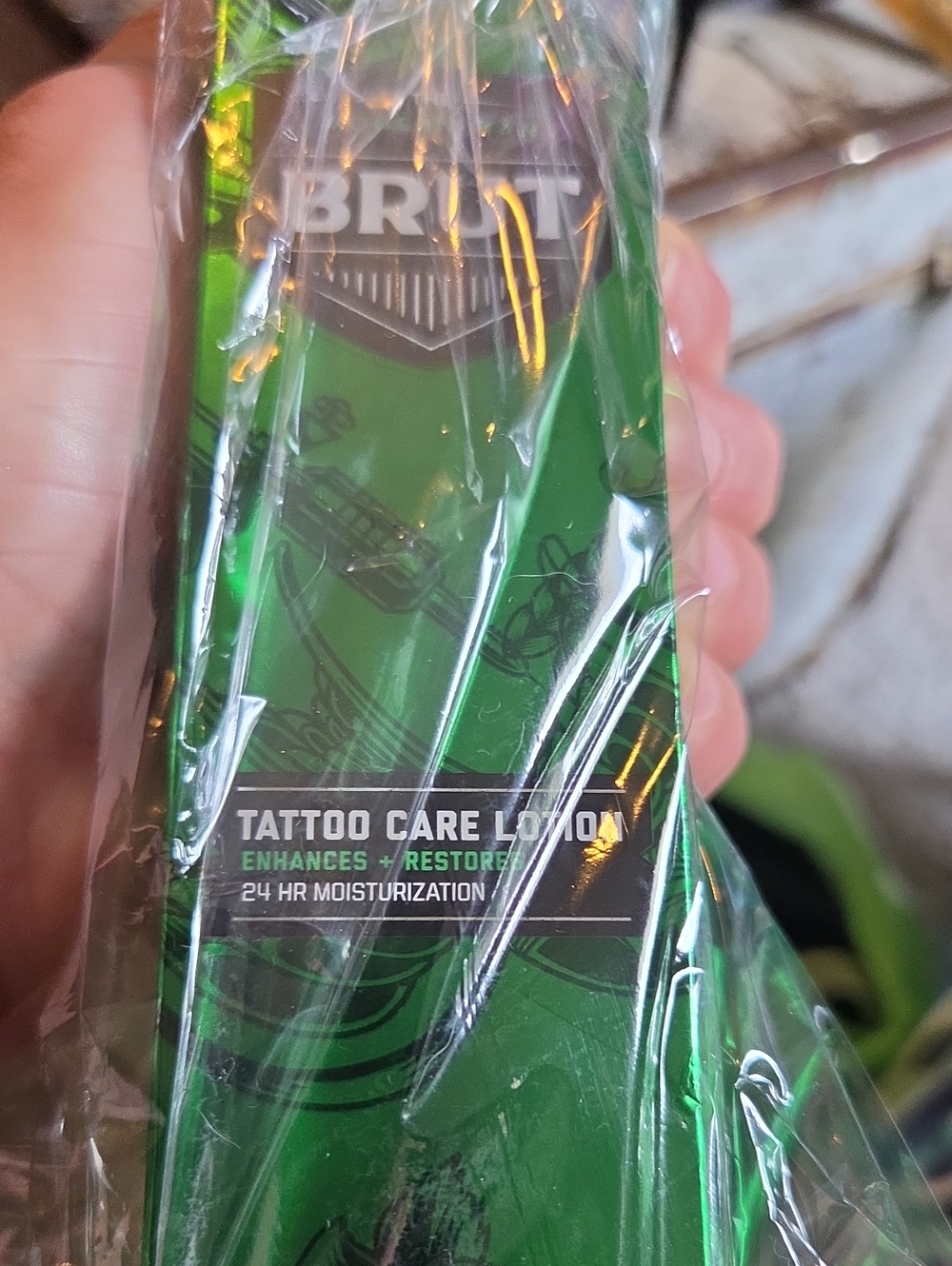 Green Tattoo Care Lotion – Hydrating Moisturizer for Tattooed Skin